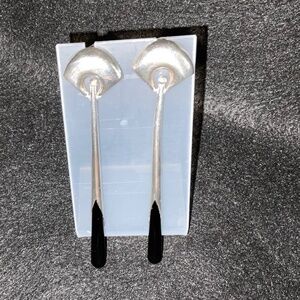 Silver plate earrings